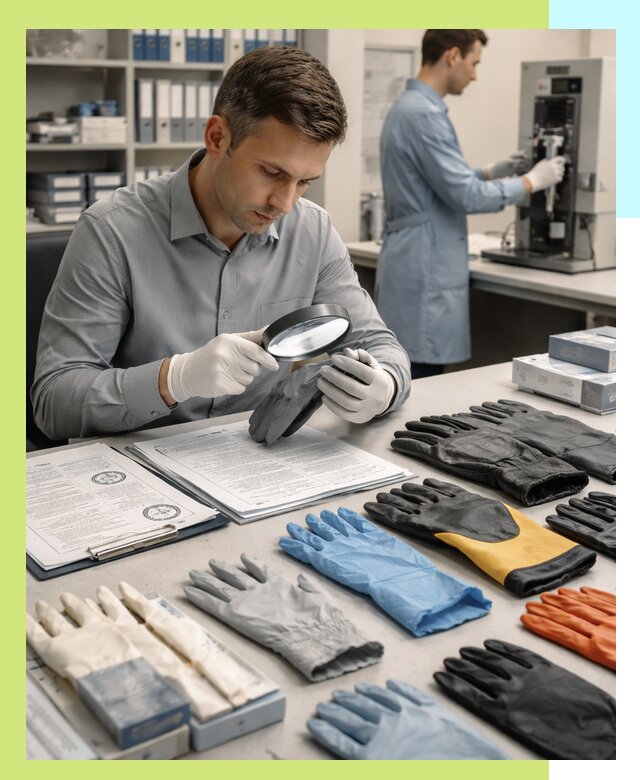 Сертификация перчаток и средств защиты продукции в Коврове