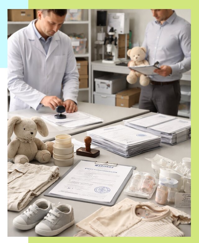 Сертификация детских товаров в Коврове от 15348 р. | Алешин-Квр