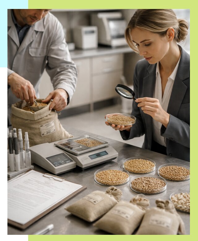 Сертификация зерна в Коврове по цене от 15348 р. | Алешин-Квр