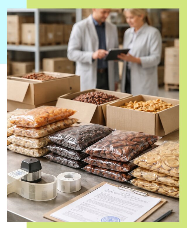 Сертификация сухофруктов в Коврове от 12278 р. | Алешин-Квр под ключ