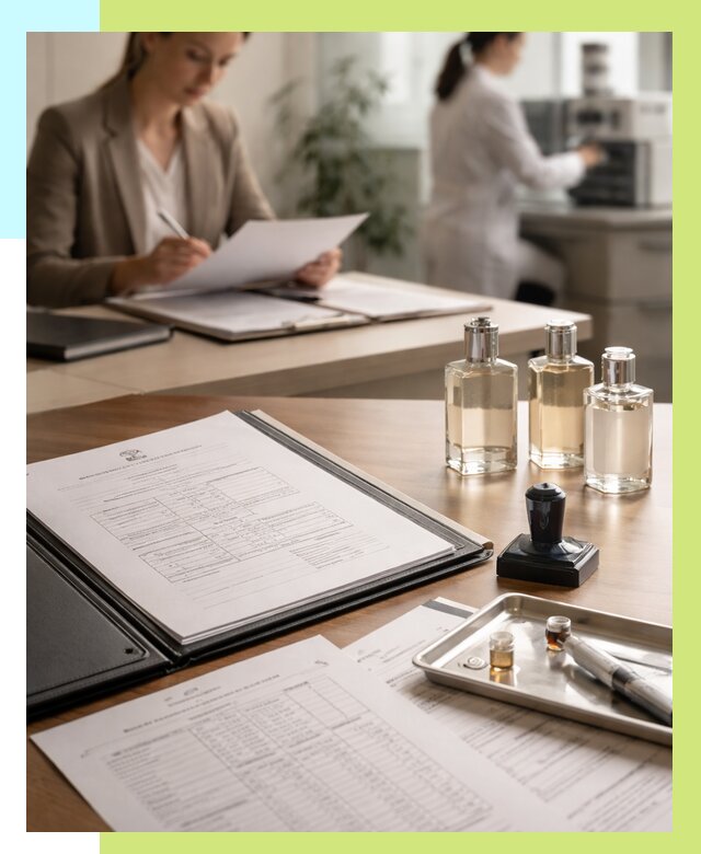 Сертификация парфюмерии в Коврове от 15348 р. | Алешин-Квр