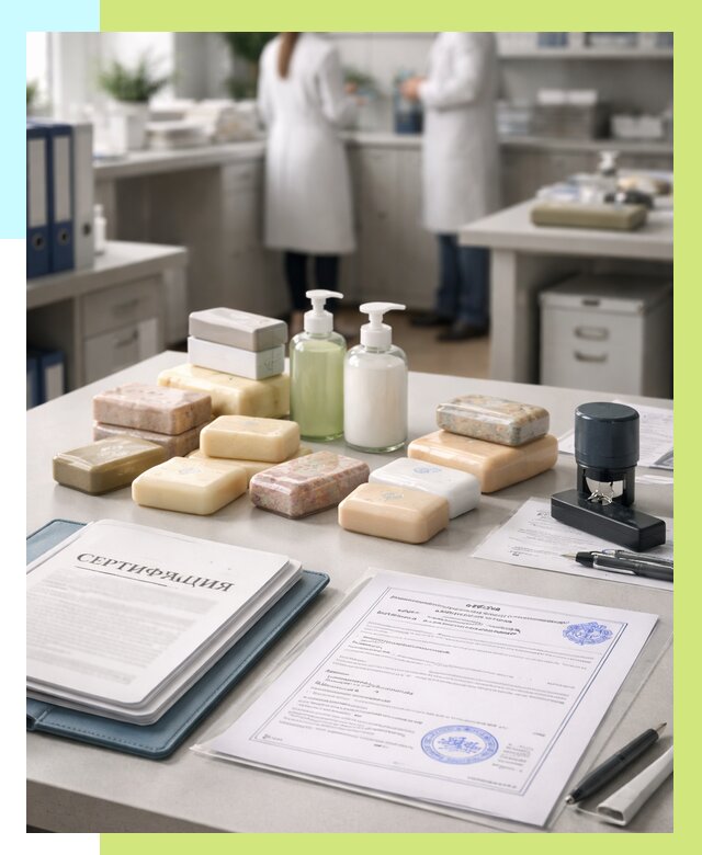 Сертификация мыла и сертификат на мыло в Коврове от 12278 | Алешин-Квр