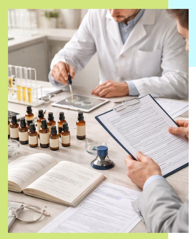 Сертификация эфирных масел и документация качества в Коврове