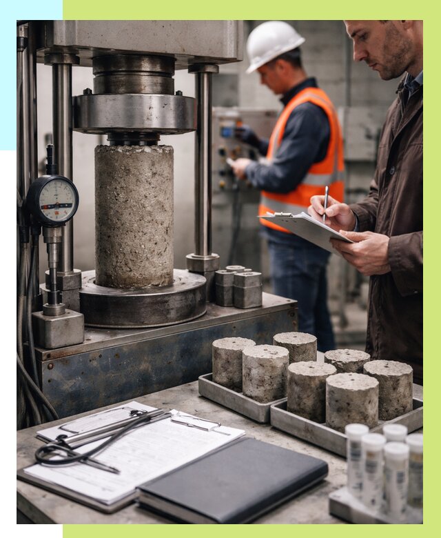 Сертификация бетона в Коврове от 30696 р. сертификат | Алешин-Квр