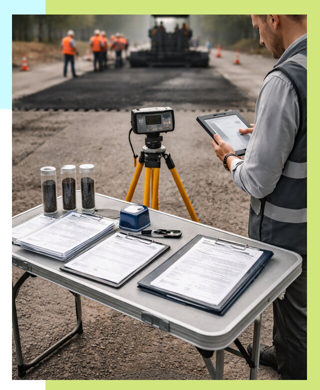 Сертификация асфальта в Коврове от 25580 р. | Алешин-Квр