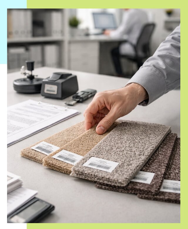 Сертификация ковролина в Коврове от 15348 р., Алешин-Квр