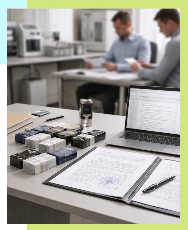 Сертификация сигарет под ключ в Коврове от 46044 р. | Алешин-Квр