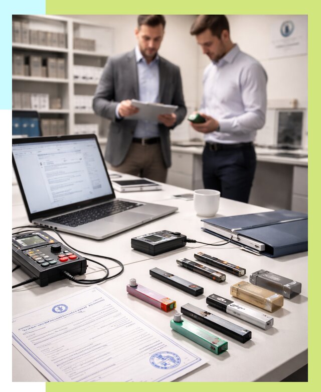 Сертификация электронных сигарет в Коврове от 20464 р. | Алешин-Квр