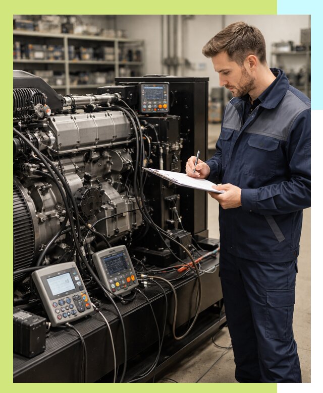 Сертификация дизельных генераторов и их оборудования в Коврове