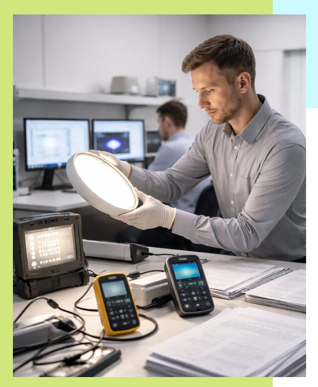 Сертификация светильников в Коврове: испытания и оформление