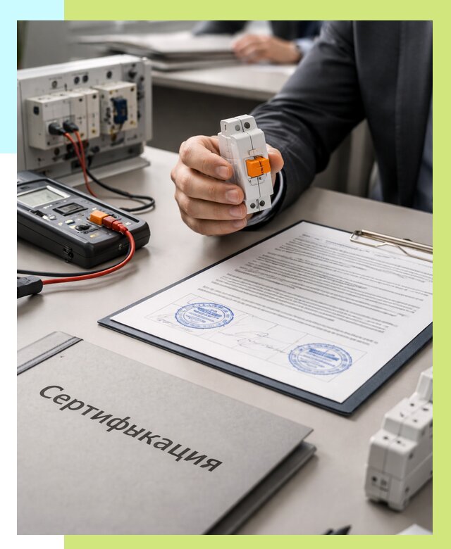 Сертификация выключателей под ключ в Коврове от 15348 р. | Алешин-Квр