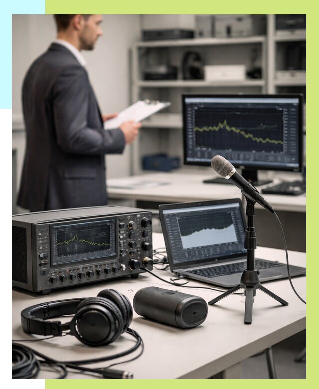 Сертификация аудиотехники в Коврове от 15348 р., Алешин-Квр