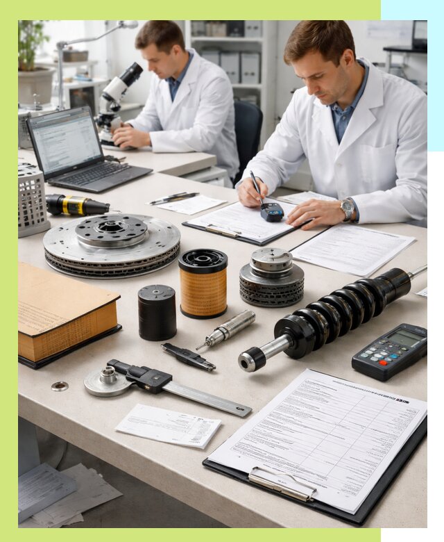 Сертификация автозапчастей и комплектующих в Коврове по ГОСТ