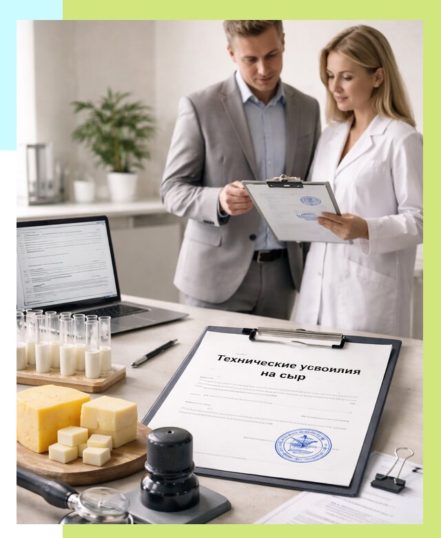 ТУ на сыры в Коврове срочно от 12278 р. — оформление | Алешин-Квр