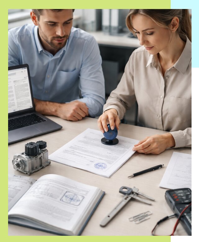 Выдача паспорта изделия и техническая экспертиза продукции в Коврове