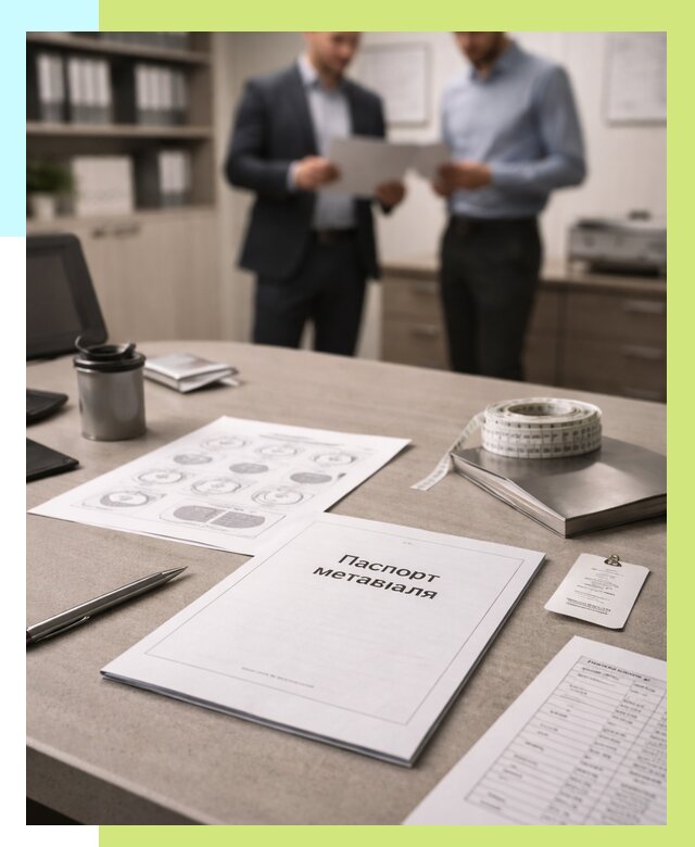 Паспорт материала и качества в Коврове от 4604 р. | Алешин-Квр