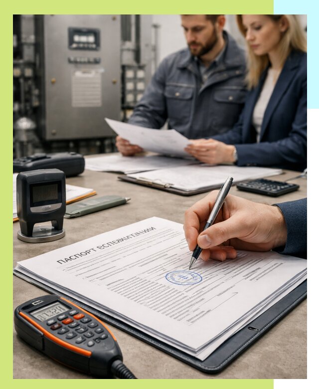 Оформление паспорта эксплуатации оборудования в Коврове