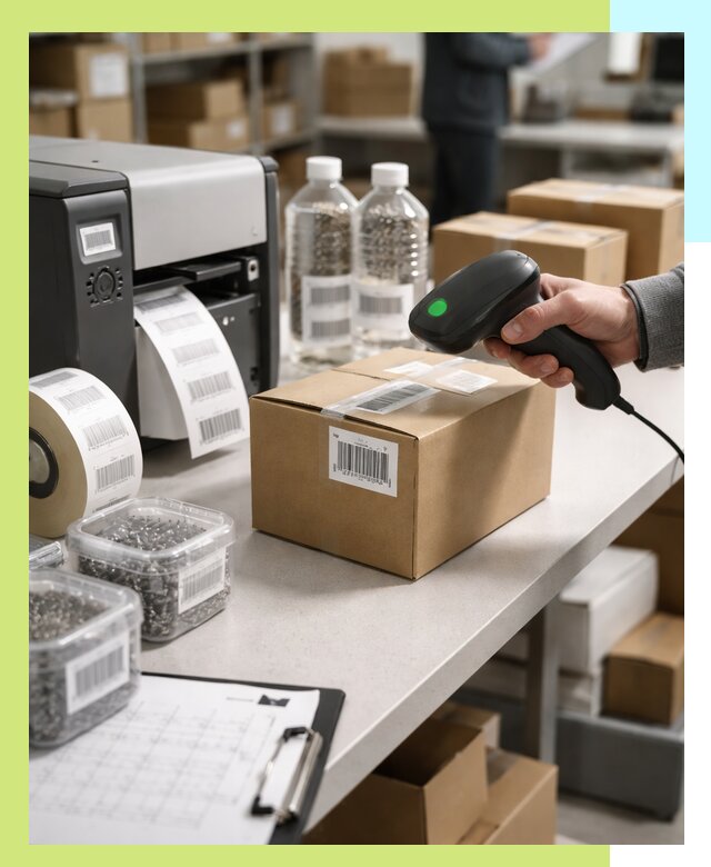 Штрихкодирование продукции и маркировка для продажи в Коврове
