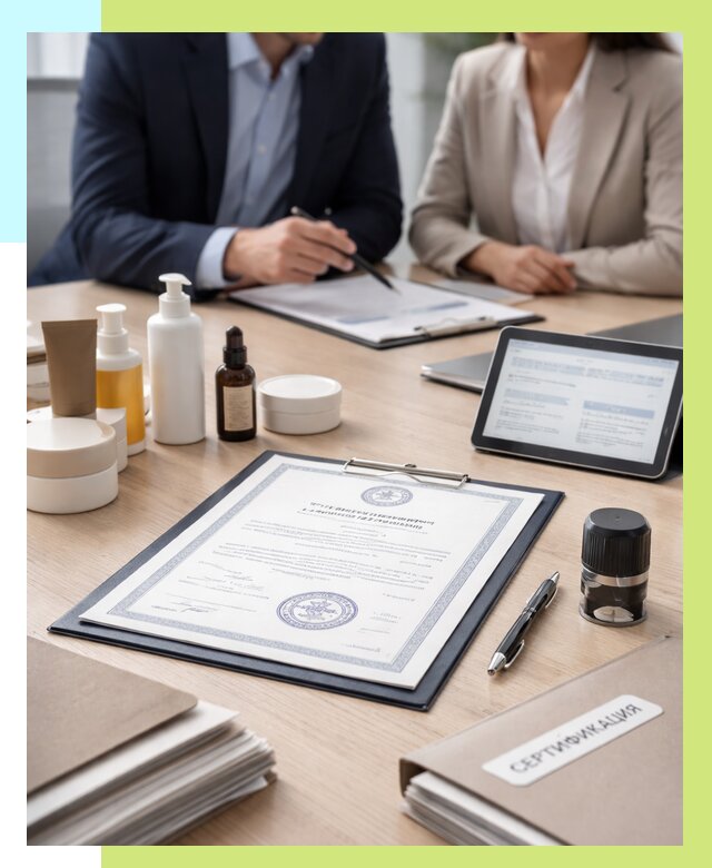 Сертификат на товар в Коврове от 7674 р. быстро | Алешин-Квр