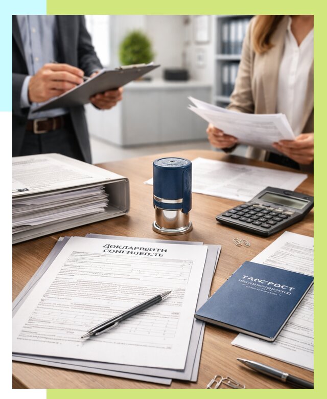 Декларация соответствия ТР ТС в Коврове от 8186 р., Алешин-Квр