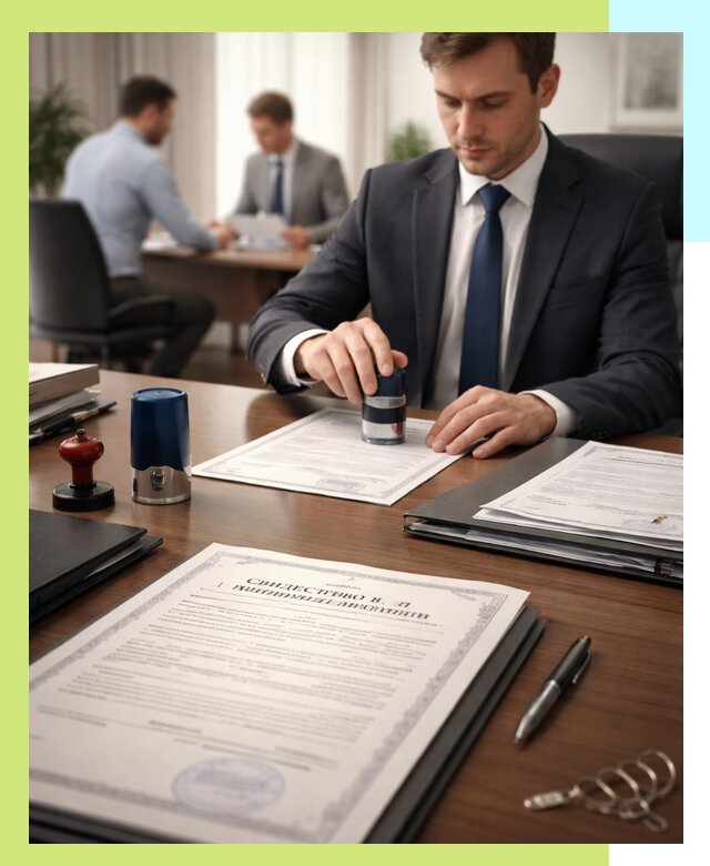 Оформление свидетельства о государственной регистрации в Коврове