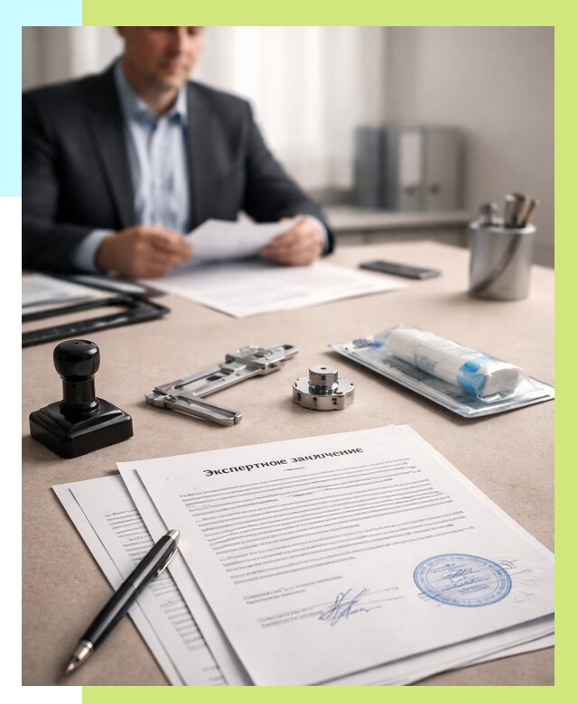 Экспертное заключение на продукцию в Коврове от 8697 р. | Алешин-Квр