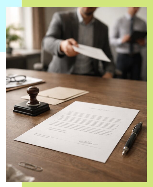 Отказное письмо по сертификации в Коврове от 3581 р. | Алешин-Квр