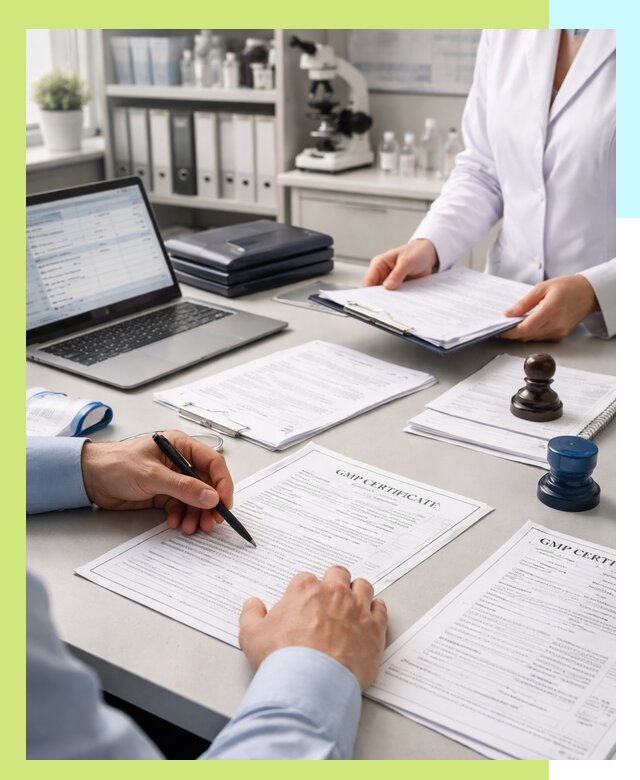 Оформление сертификата GMP в Коврове для фармпроизводства