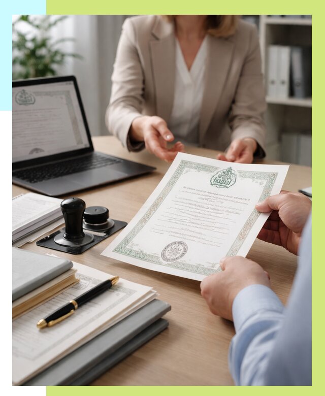 Халяль сертификат в Коврове, получить от 15348 р. | Алешин-Квр