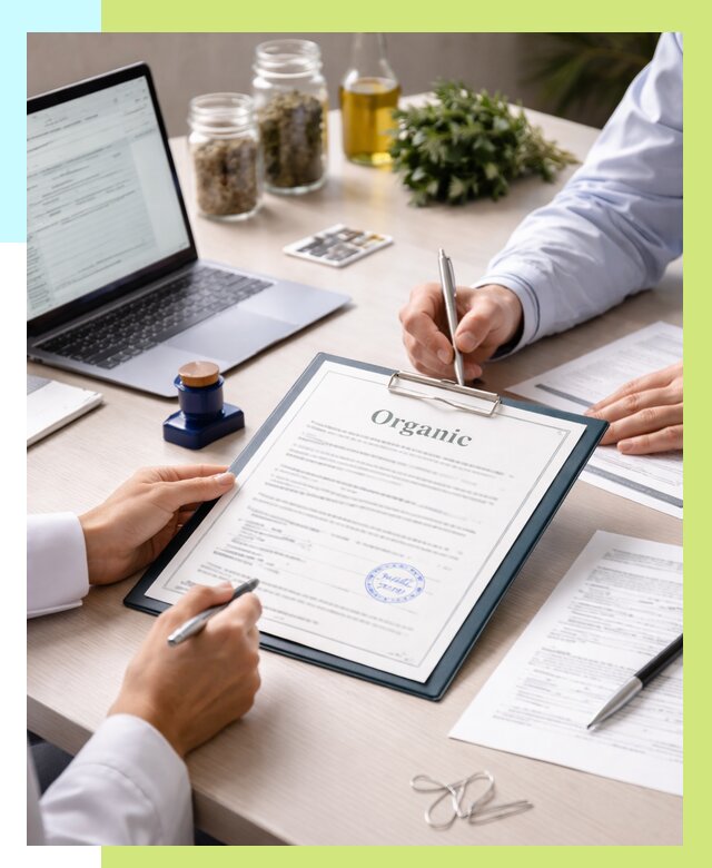 Оформление сертификат органик в Коврове от 30696 р. | Алешин-Квр
