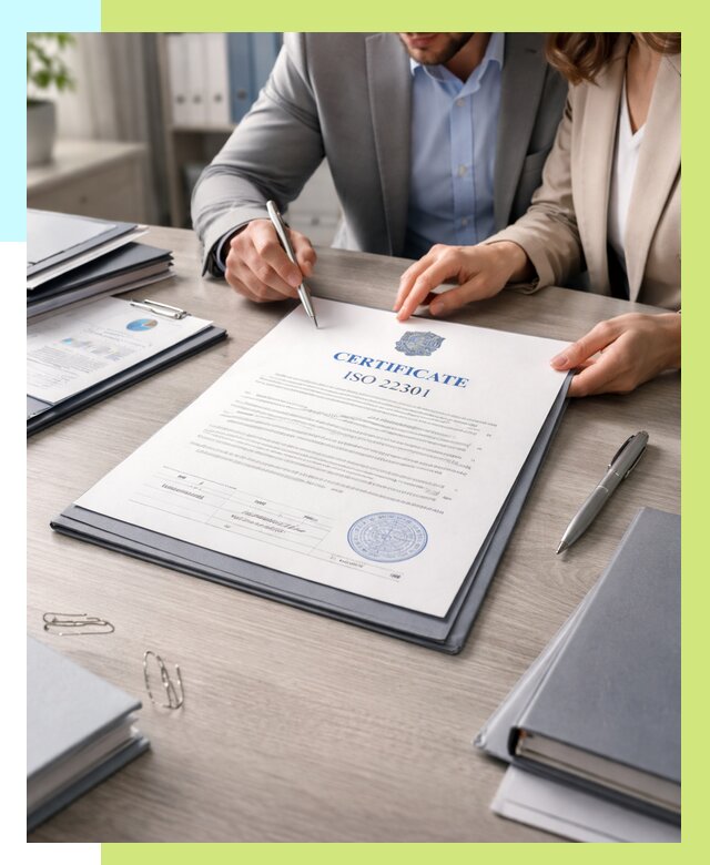 Сертификат ISO 22301 в Коврове от 46044 р. | Алешин-Квр срочно