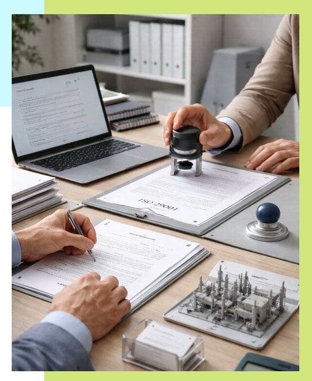 Сертификат ISO 29001 в Коврове под ключ от 76740 р. | Алешин-Квр