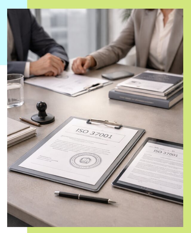Сертификат ISO 37001 в Коврове оформить от 122784 р. Алешин-Квр