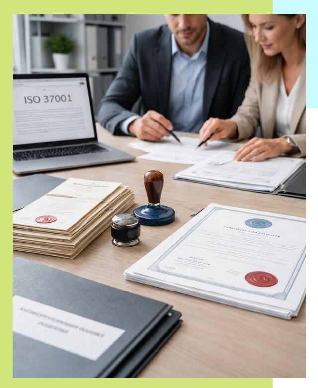 Получение сертификата ISO 37001 по системе борьбы с коррупцией в Коврове